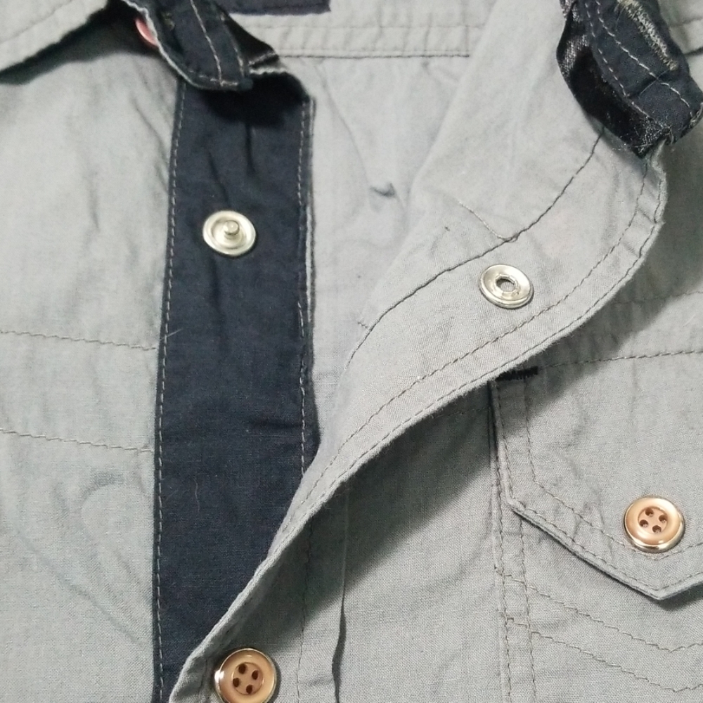 Counter Intelligence Snap Button LS Shirt - Picture 3 of 5
